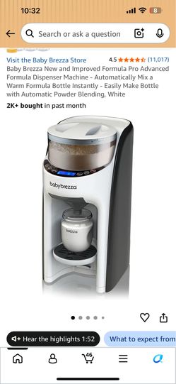 Baby brezza formula pro