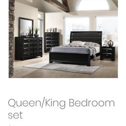 Queen Bedroom set 2 PIECES 