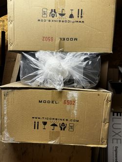 Ticor Undermount Sink Model S6502 Brand new 