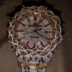 Moissanite Ring And Watch 