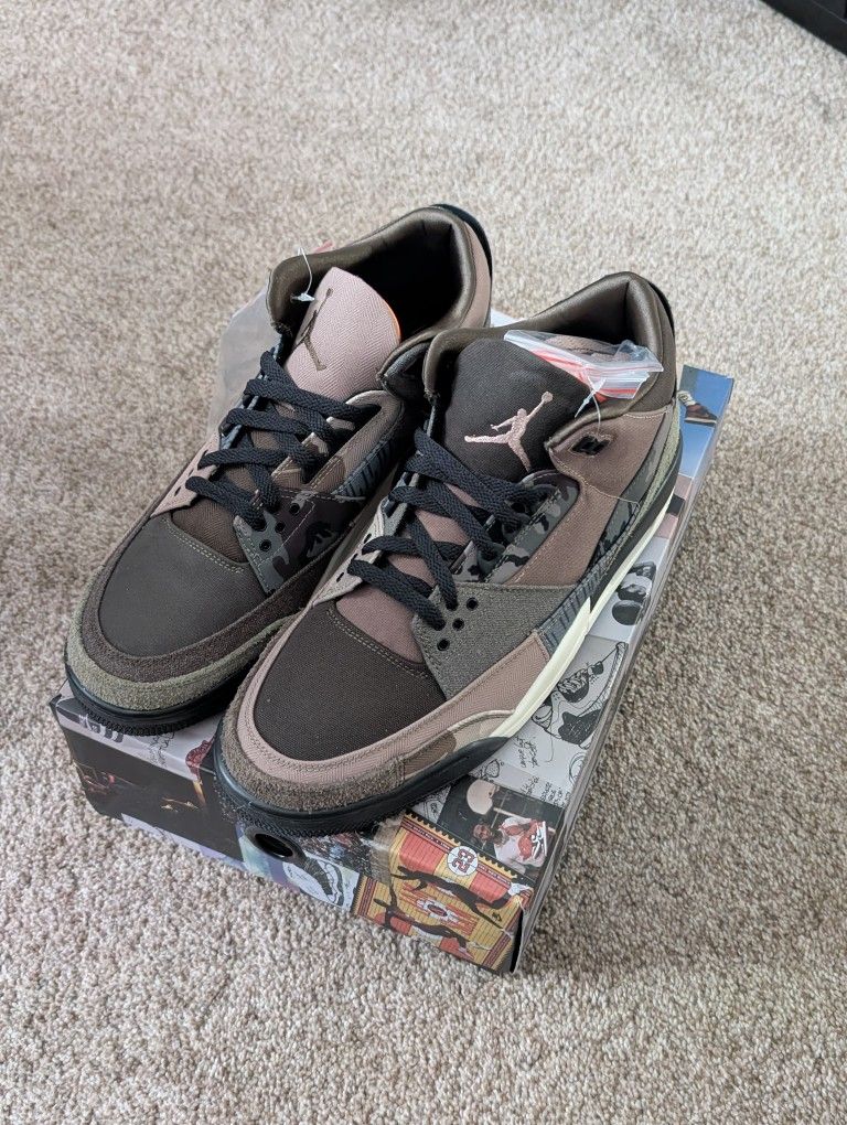 Jordan 3 Patchwork Camo Size 12