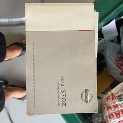 Nissan 370Z 2012 Factory Books