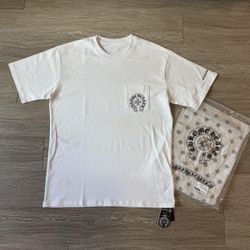 white chrome hearts t shirt
