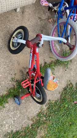 Paw patrol kids bike with training wheels 2-5 age group