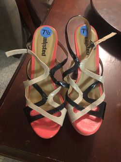 7 1/2 woman high heel shoes