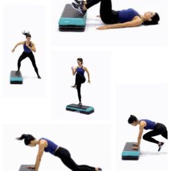 Step Aerobics Platform Riser: Reebok