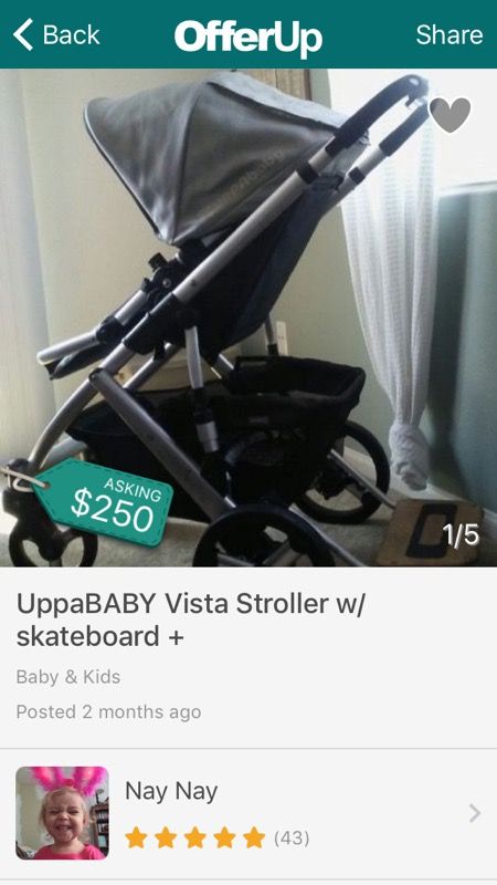 UPPAbaby Vista Stroller Travel System