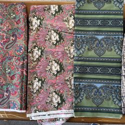 5 COTTON BLENDS FABRICS
