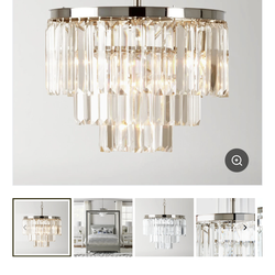 Zeke gallery chandelier  $100