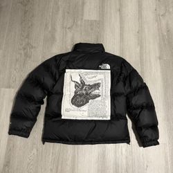 Supreme x North Face Nuptse Jacket 'Black'