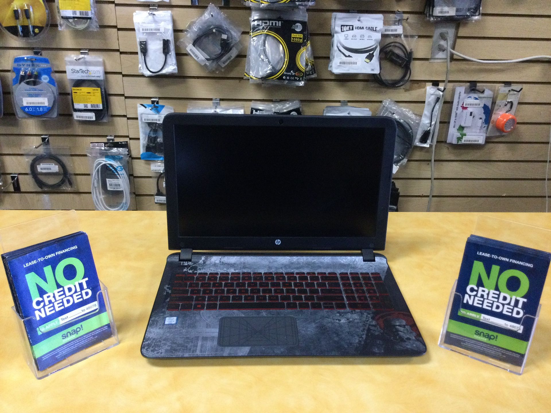 Star Wars Edition HP Laptop i5 CPU, 8GB RAM, 512GB SSD - $0 DOWN!