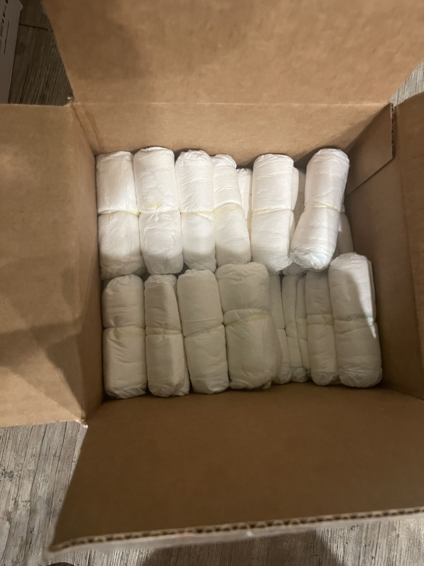 Rolled Newborn Diapers