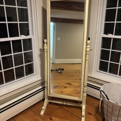 Standing Cream Mirror