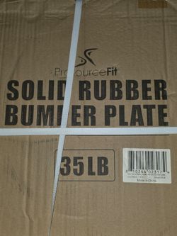 Womens Barbell and 35 LB Bumper Plates (Set)