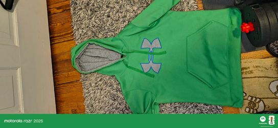 Under Armour Green Pullover Hoodie