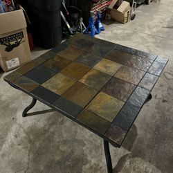 Stone Tiled Indoor / Outdoor Table