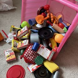 Toy Food And Dishes