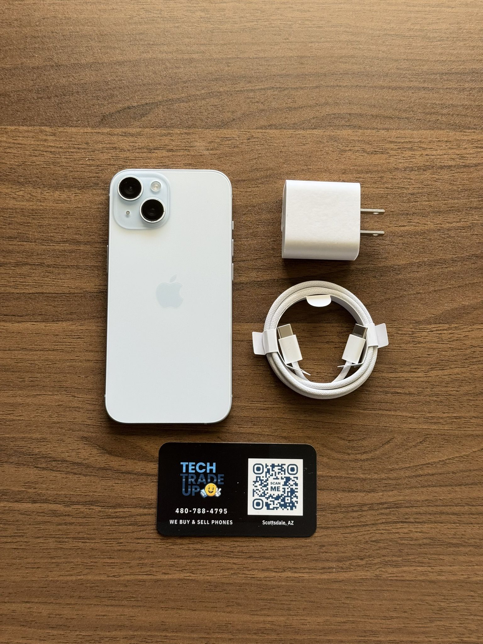 iPhone 15 256Gb Unlocked Free Case And Charger