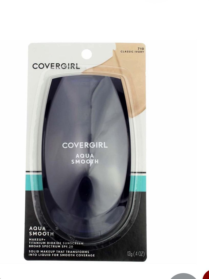 Cover Girl 45834 710clsivr Classic Ivory Aqua Smoothers Make Up