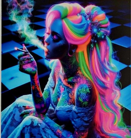 Rainbow Girl Vinyl Decal