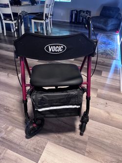 Vocic Rolling Walker with Seat