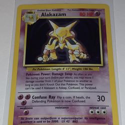 Pokemon Alakazam 1/102
