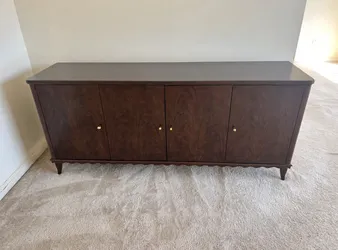 Celerie Kemble for Woodbridge – Lela Media Cabinet 74" Scalloped Credenza