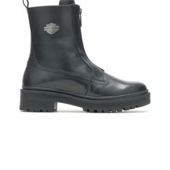 Harley-Davidson HARLEY-DAVIDSON WOMEN'S CARNEY FRONT ZIP BOOT
