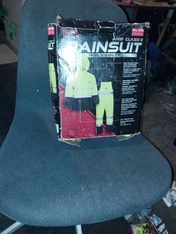 High Visibility Rain Suit 