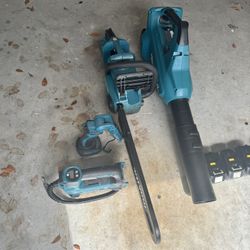 Makita Tool Combo With (4) Batteries 