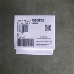 Assa Abloy Rockwood Lever Extension Bolt 