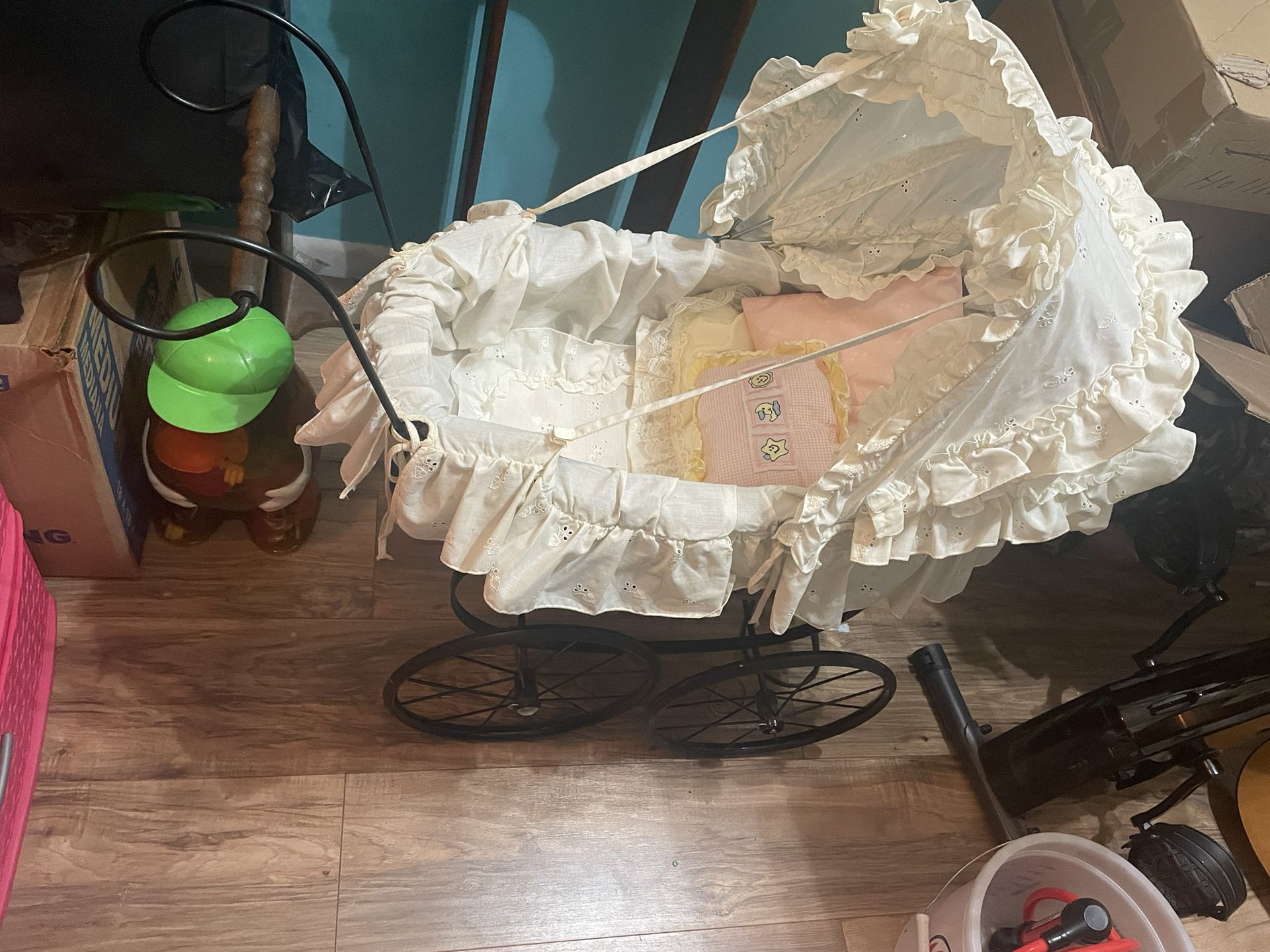 Antique baby carriage