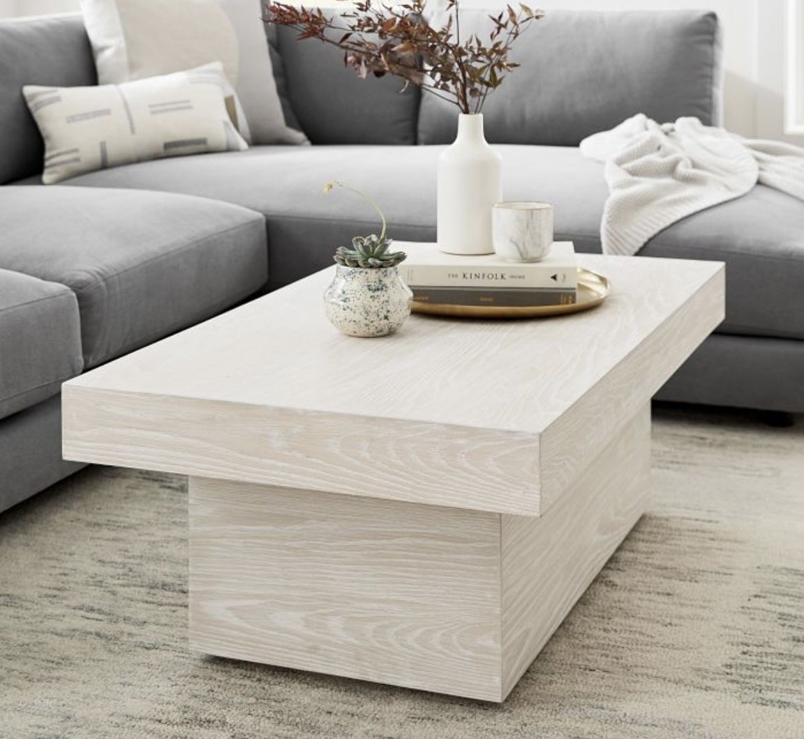 West Elm Wood coffee table