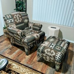 Chair And Ottoman 
