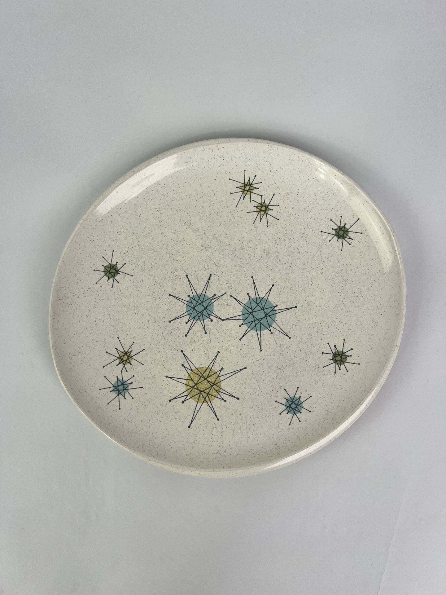 31 Pc Vintage Franciscan Starburst Dinnerware 1950s Star Design MCM Mid Century Modern Atomic Star Dishes