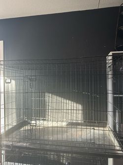 Large dog cage