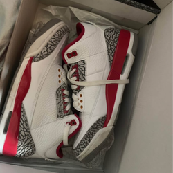 Woman’s Size 8 Retro Jordan 3’s