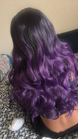 Purple Wig