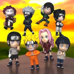 Naruto Burger King Set Of 8 Figures 