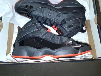 Air Jordan six ring “ Black Inflared”