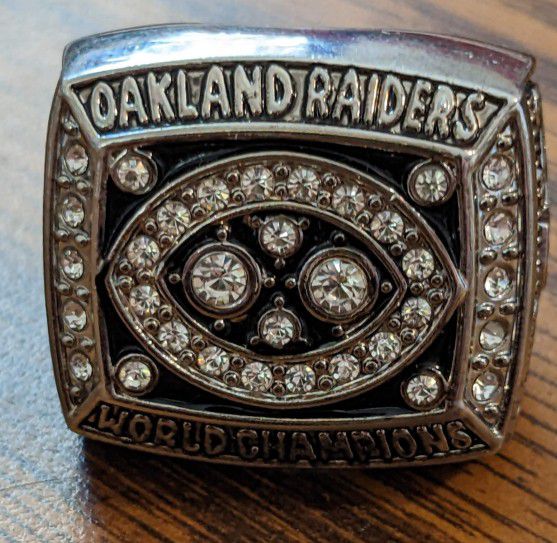 Oakland Raiders Championship Rings 