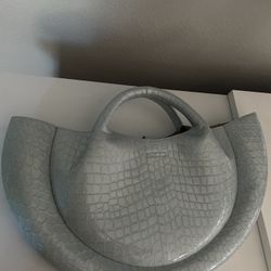 Cult Gaia Crocodile Top Handle Bag