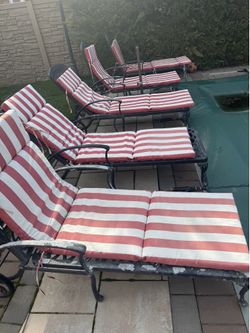 chaise lounge chairs outdoor with cushion