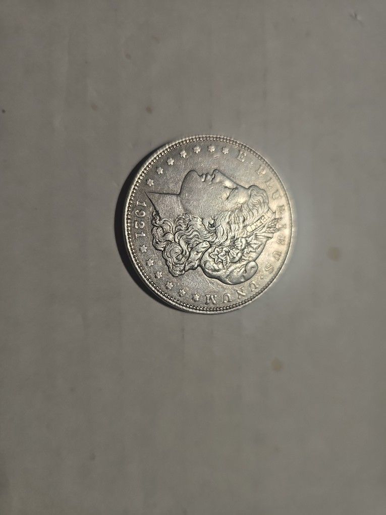 1921-D Morgan Silver Dollar