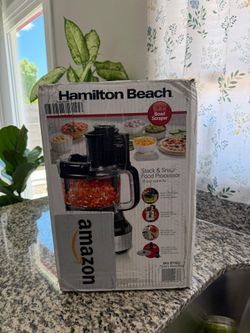 Hamilton Beach Stack & Snap 10 Cup Food Processor