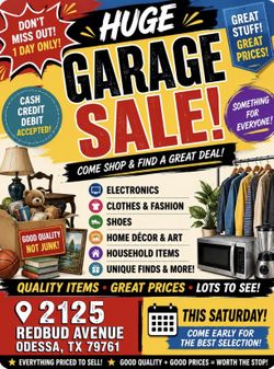 Big Garage Sale!!!!!!!