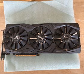 ASUS ROG Strix RX 580 8GB OC Graphics Card - STRIX-RX580-O8G-GAMING
