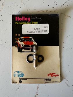 Vintage Holley 6-502 Needle & Seat Kit – New Old Stock (NOS)