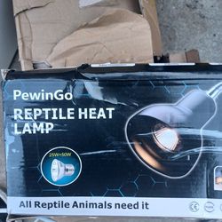 New Dual Lamp Head Reptile Heat Lamp