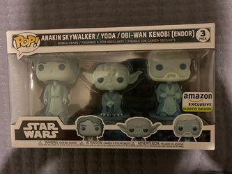 Funko Pop Star Wars Endor 3-Pack Glow in the Dark